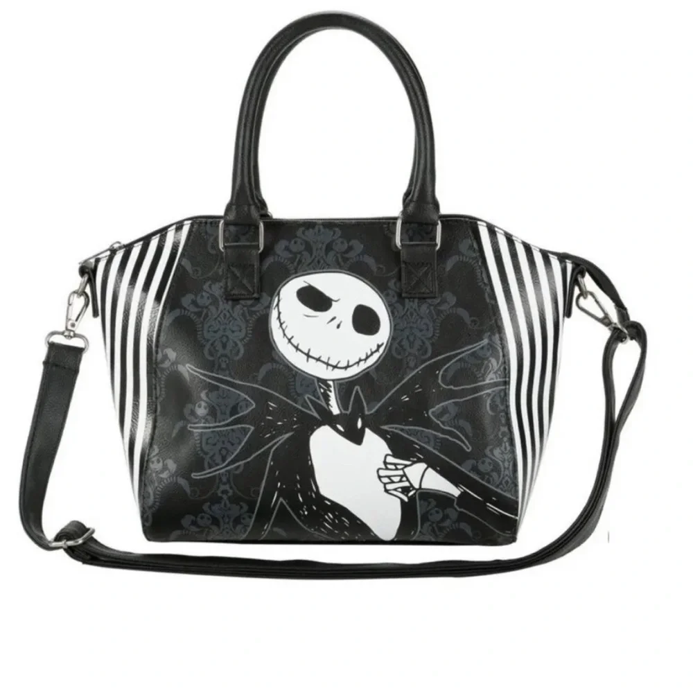 Loungefly Nightmare Before Christmas Jack Skellington Halloween satchel bag‎ GUC